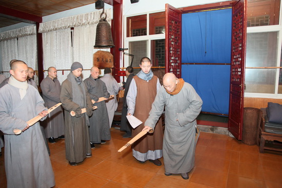 黄梅四祖寺第十届冬季禅七法会起七