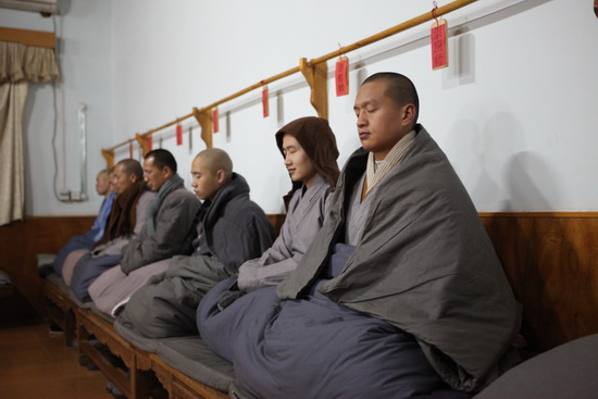 黄梅四祖寺第十届冬季禅七法会起七
