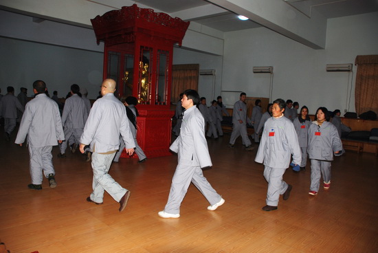 黄梅四祖寺第十届冬季禅七法会起七