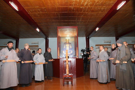 黄梅四祖寺第十届冬季禅七法会起七