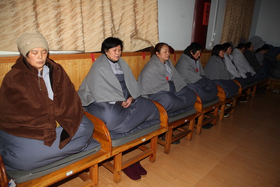 黄梅四祖寺第十届冬季禅七法会起七