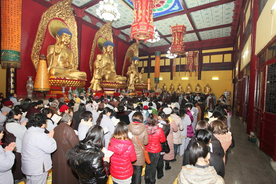 黄梅四祖寺壬辰年释迦牟尼佛成道纪念法会圆满