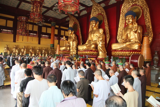 黄梅四祖寺壬辰年中元节报恩法会圆满