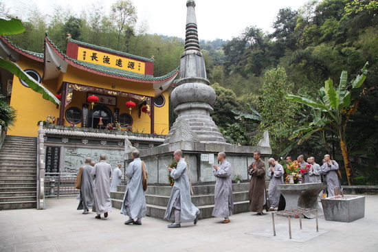 本寺新戒沙弥云门戒场受戒圆满