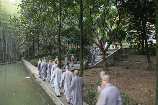 本寺新戒沙弥云门戒场受戒圆满