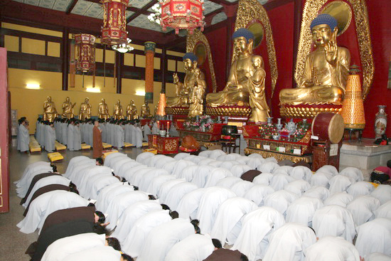 四祖寺壬辰年传授在家居士菩萨戒法会圆满