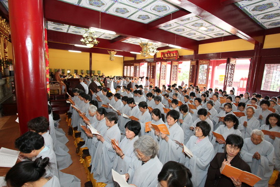四祖寺壬辰年传授在家居士菩萨戒法会圆满