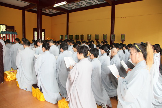 四祖寺壬辰年传授在家居士菩萨戒法会圆满