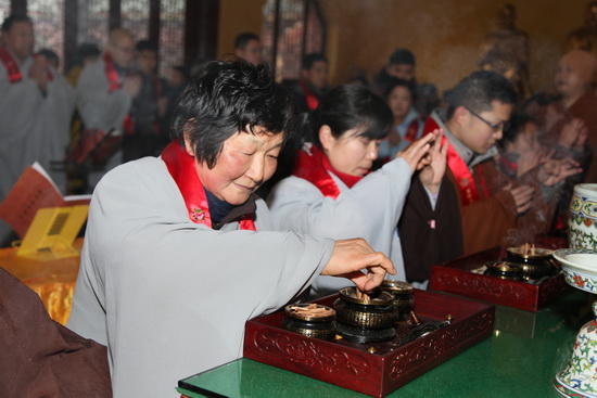 壬辰年上元节法会：安位结坛、诵经、消灾吉祥供灯