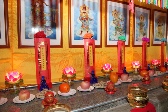 四祖寺壬辰年上元节法会净坛