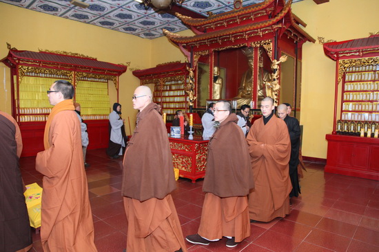 四祖寺壬辰年上元节法会净坛