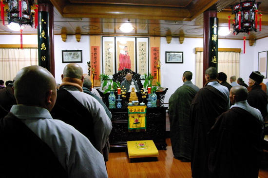 四祖寺辛卯年禅七法会起七