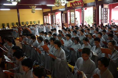 四祖寺辛卯年传授在家居士菩萨戒法会圆满