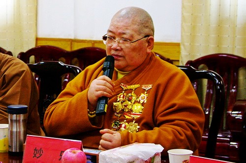 省佛协“创建和谐寺观教堂”现场会在我寺召开