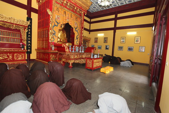 黄梅四祖寺第十届冬季禅七法会圆满