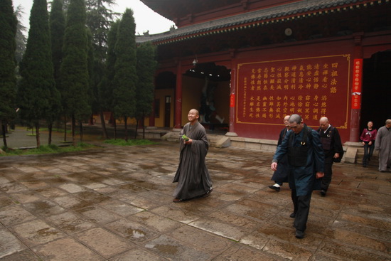 日本曹洞宗访问团一行参访四祖寺、五祖寺