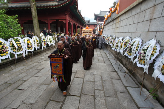 一期圆满  悲愿无尽—净慧长老圆寂荼毗追思大会在四祖寺举行