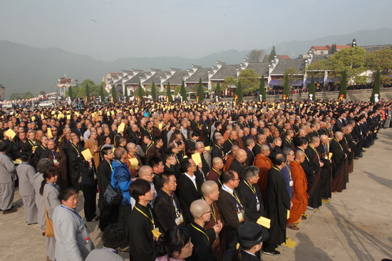 一期圆满  悲愿无尽—净慧长老圆寂荼毗追思大会在四祖寺举行