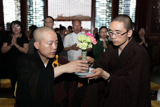 黄梅四祖寺举办净慧长老示寂七七追思回向法会