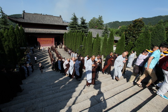 黄梅四祖寺举行净慧长老示寂百日追思回向法会