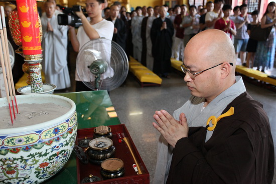 黄梅四祖寺举行净慧长老示寂百日追思回向法会