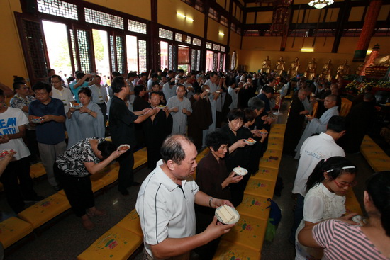 黄梅四祖寺举行净慧长老示寂百日追思回向法会