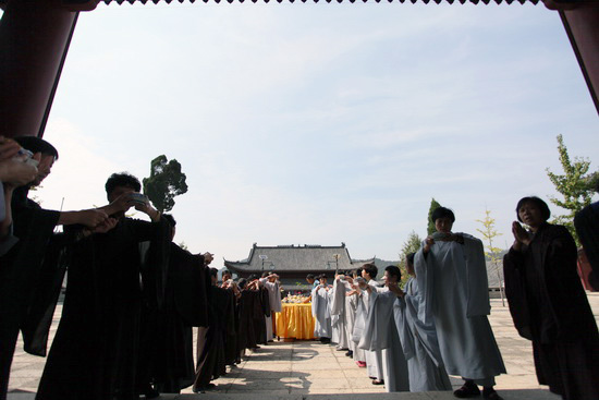 短期出家，为了回到永久的家园—2013十一短期出家禅修班盛大开启