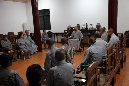 “将修行落实于当下”——四祖寺十一短期出家禅修活动圆满结束