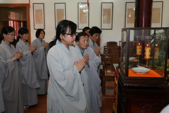“将修行落实于当下”——四祖寺十一短期出家禅修活动圆满结束