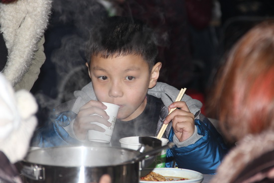 春回大地，福满人间——记四祖寺甲午年新春团年饭