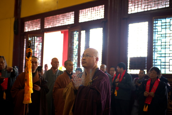 黄梅四祖寺隆重举行明基大和尚升座庆典法会