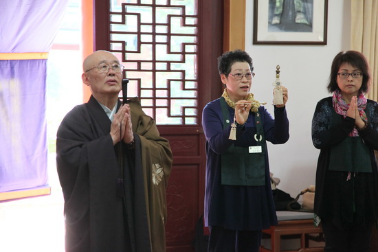 日本曹洞宗参访团来山礼祖