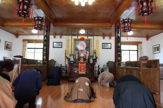 日本曹洞宗参访团来山礼祖