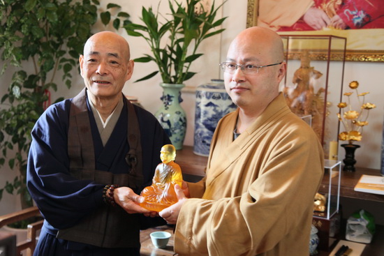 日本曹洞宗参访团来山礼祖