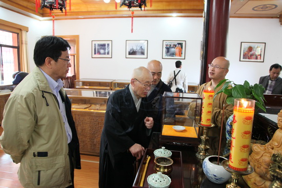 日本曹洞宗参访团来山礼祖