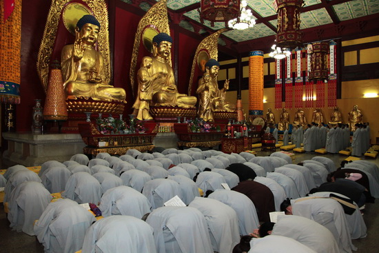 黄梅四祖寺甲午年传授在家居士菩萨戒法会圆满