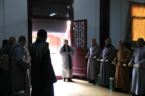 黄梅四祖寺甲午年冬季禅七解七