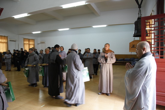 黄梅四祖寺甲午年冬季禅七解七