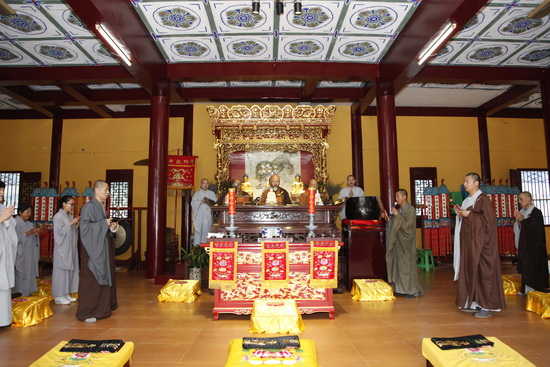 乙未年传授在家居士菩萨戒暨浴佛节法会圆满