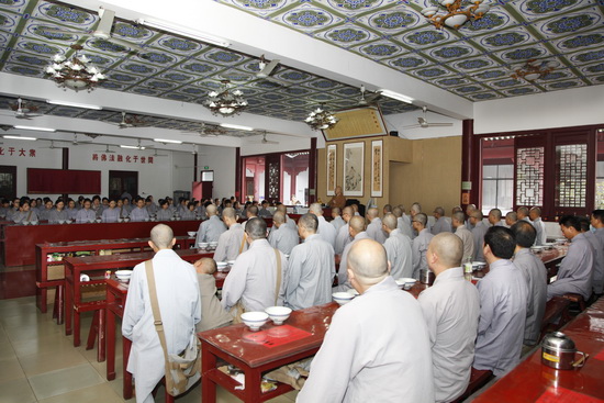 黄梅四祖寺乙未年国庆短期出家禅修班圆满