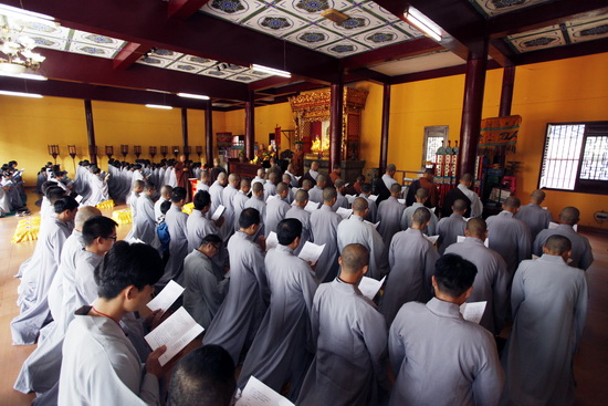 黄梅四祖寺乙未年国庆短期出家禅修班圆满