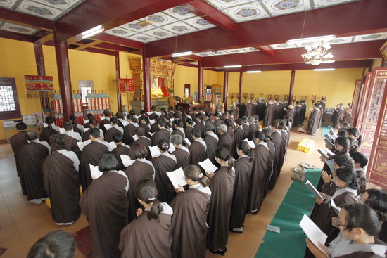 黄梅四祖寺乙未年国庆短期出家禅修班圆满