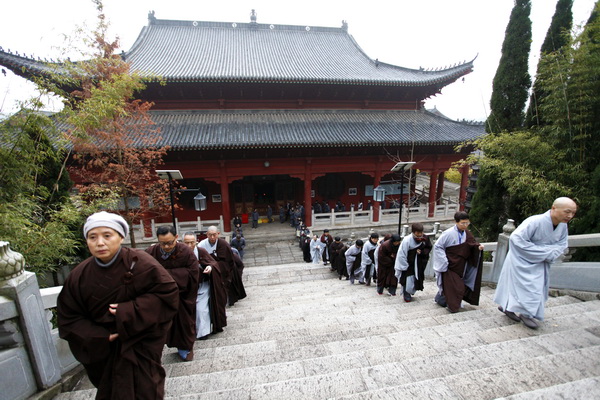 黄梅四祖寺乙未年冬季禅七法会正式起七