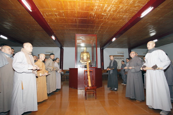 黄梅四祖寺乙未年冬季禅七法会正式起七