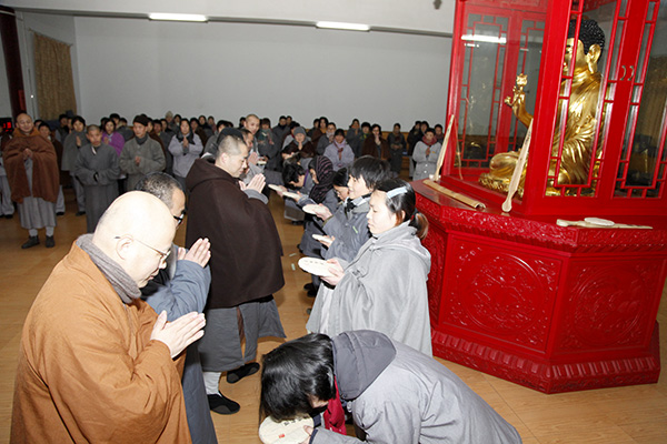 黄梅四祖寺乙未年冬季禅七圆满解七