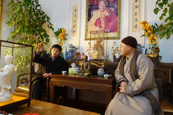 黄梅四祖寺常住大众欢度丙申新年