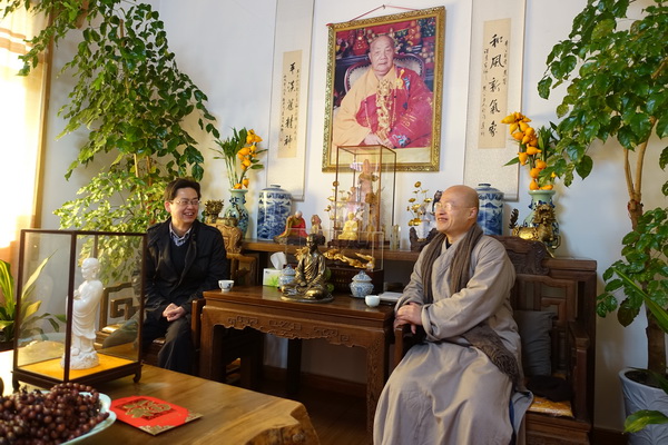 黄梅四祖寺常住大众欢度丙申新年