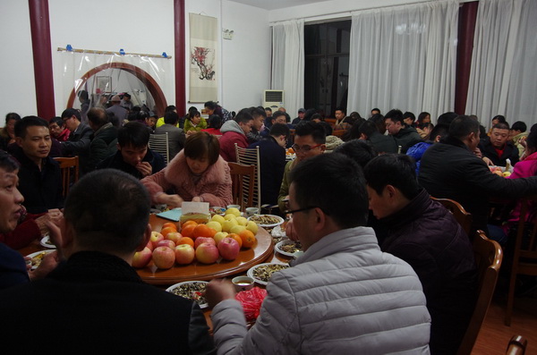 黄梅四祖寺常住大众欢度丙申新年