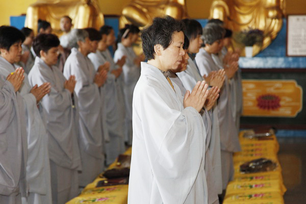 四祖寺丙申年传授在家居士菩萨戒及浴佛节法会圆满