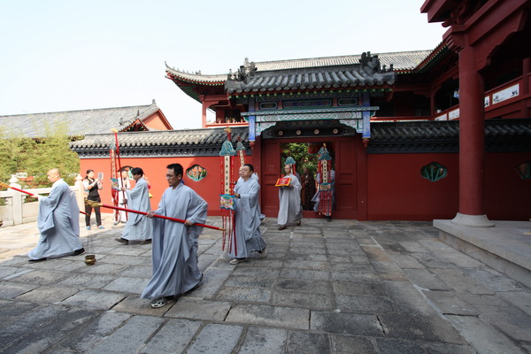 四祖寺丙申年传授在家居士菩萨戒及浴佛节法会圆满